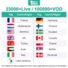 12 Months Trex IPTV Server Subscription Xxx m3u 23000+live 100000+ for ios Firestick Smart Android TV
