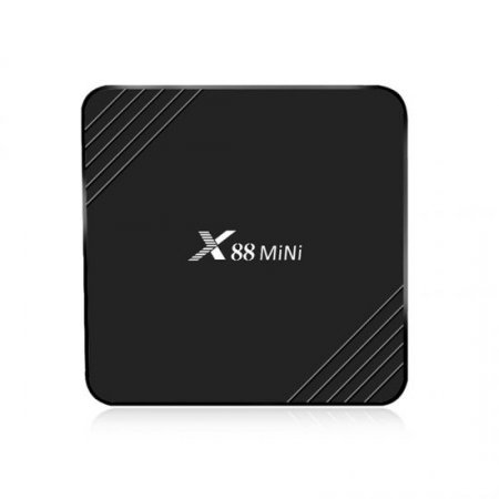 X88 Mini Smart TV Box Android 9.0 RK3318 Quad Core 4K Set top Box 2GB 16GB USB 3.0 2.4G Wifi 100M X88mini H.265 Android Tv box