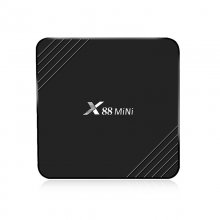 X88 Mini Smart TV Box Android 9.0 RK3318 Quad Core 4K Set top Box 2GB 16GB USB 3.0 2.4G Wifi 100M X88mini H.265 Android Tv box