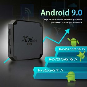 X96 Mini 5G IPTV BOX Arabic French Iptv France Android 9.0 Amlogic S905W Media Player X96mini 5G Smart TV Set top Box With 1 Year Code IPTV Subscription