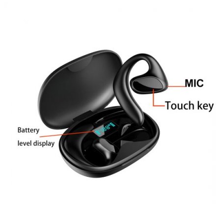 M8 High-quality wireless Translator earbuds,144 Language Translator Bluetooth 5.3 Instant Voice Translation Device with APP, Supports Calls, Music, Smart Touch Screen Portable translation headset