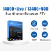 12 Months datoo livego streaming tv iptv code France Spain Nordic Europe Smart ip tv M3U IPTV Subscription buy
