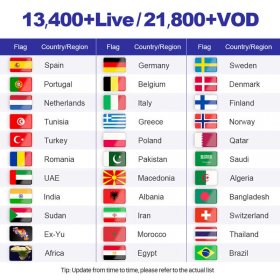 12 Months ip tv providers hot Megaott iptv live Channels for Smart tv IPTV Smarters pro IOS Android Devices